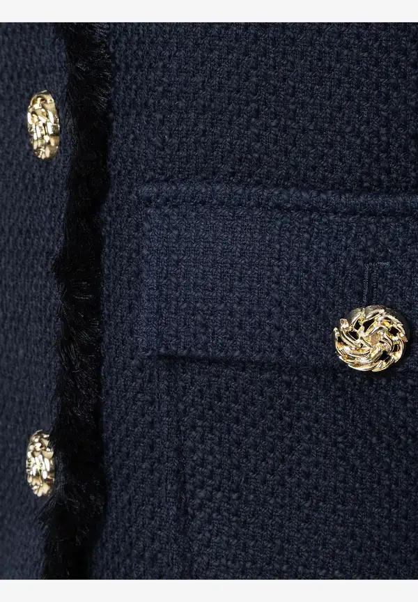 More & More Boucléjacke, Marine