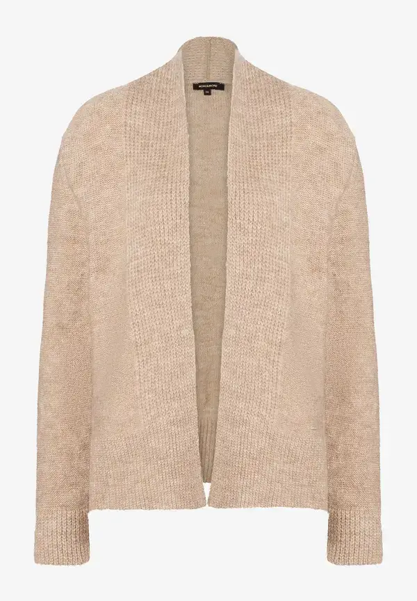 More & More Cardigan, Camel Melange, Herbst-Kollektion