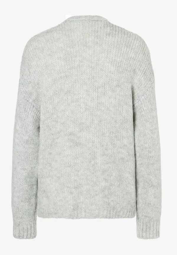 More & More Cardigan, Grau Melange, Herbst-Kollektion