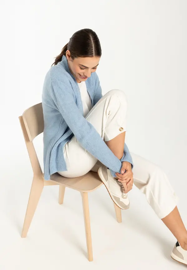 More & More Cardigan, Hellblau, Herbst-Kollektion