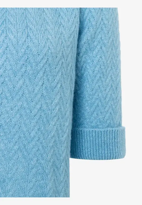 More & More Cardigan, Kurzarm, Hellblau