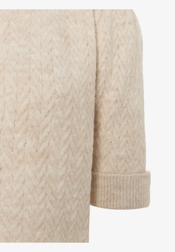 More & More Cardigan, Kurzarm, Powder Creme