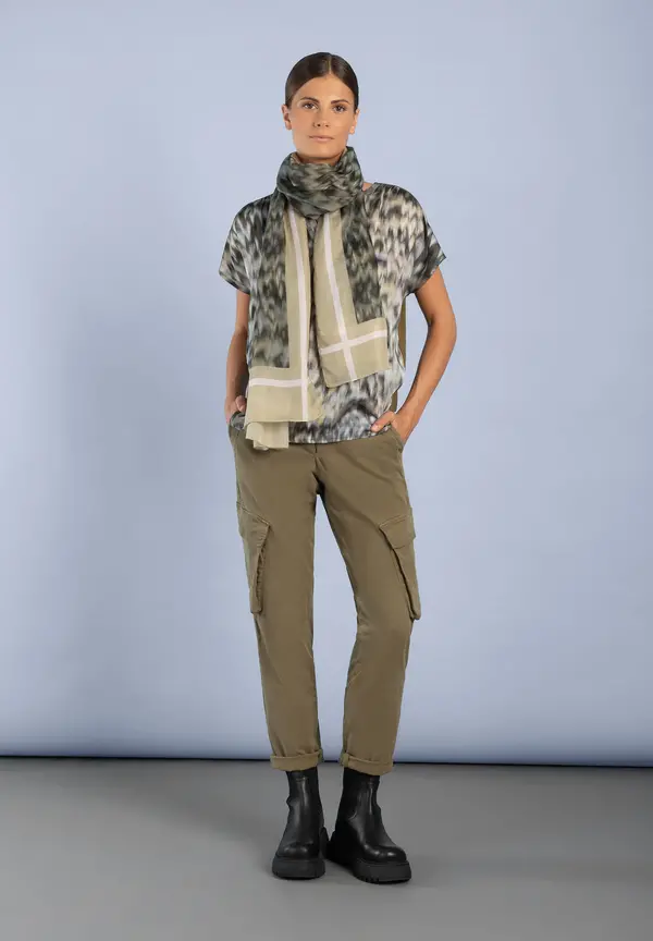 More & More Cargohose, Oliv