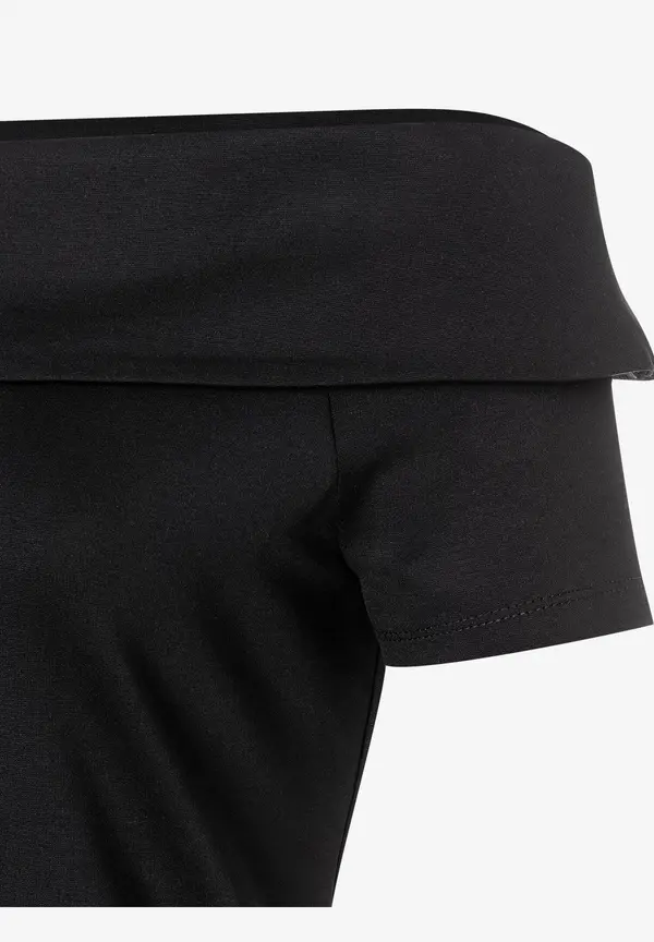 More & More Carmenshirt, Schwarz, Sommer-Kollektion