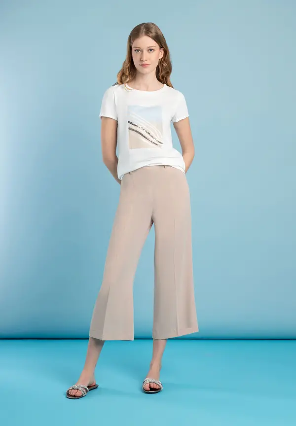 More & More Culotte, Beige, Frühjahrs-Kollektion