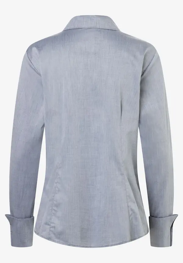 More & More Hemdbluse, Grau Melange, Herbst-Kollektion