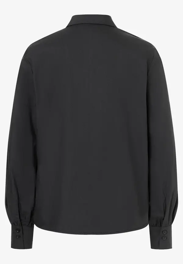More & More Hemdbluse, Schwarz, Herbst-Kollektion
