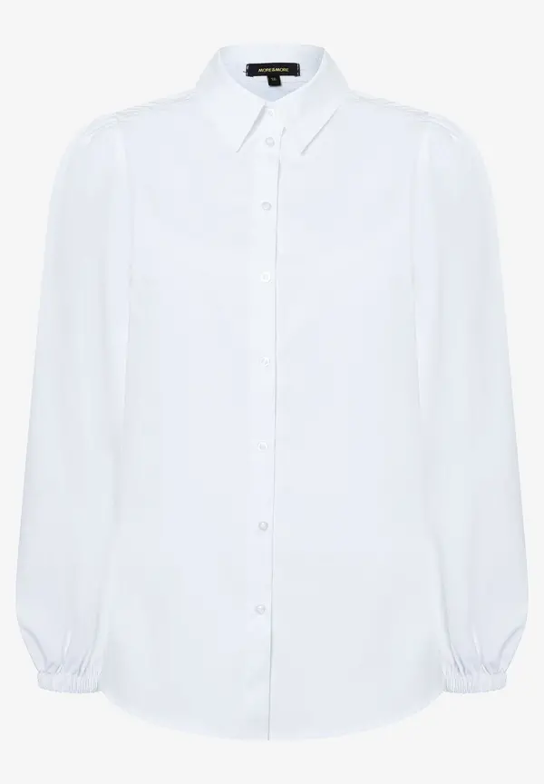 More & More Hemdbluse, Weiß