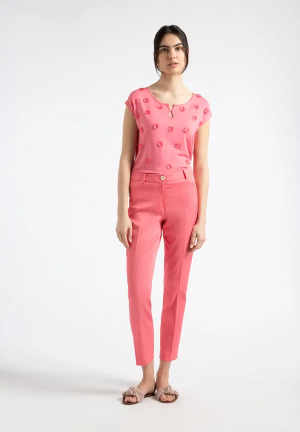More & More Hose Hedy, Sorbet Pink, Sommer-Kollektion