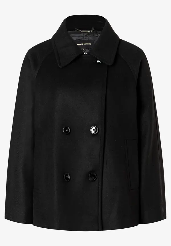 More & More Jacke, A-Shape, Schwarz, Herbst-Kollektion