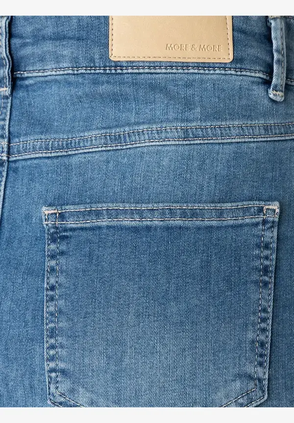 More & More Jeansrock, Five-Pocket