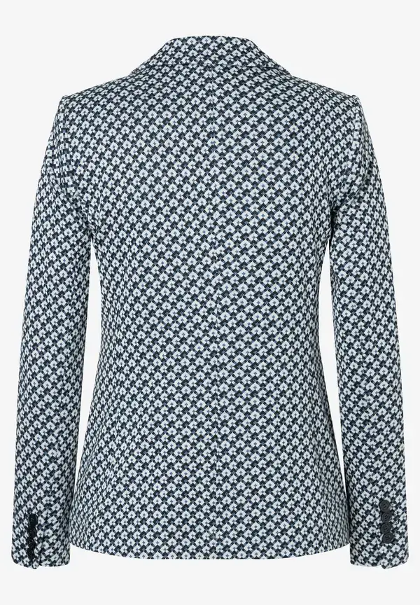 More & More Jerseyblazer, Mini-Jacquard