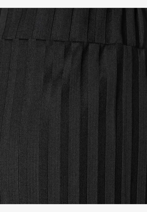 More & More Jerseyhose, Rippe, Schwarz