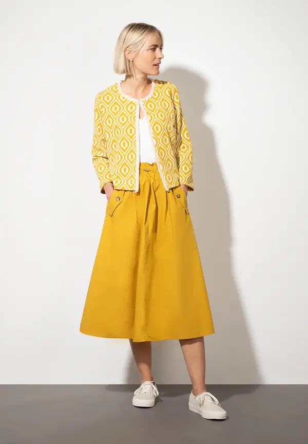 More & More Jerseyjacke, Jacquard, Sommer-Kollektion