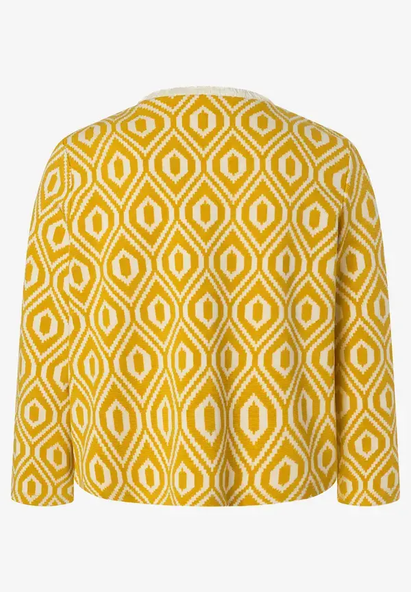 More & More Jerseyjacke, Jacquard, Sommer-Kollektion