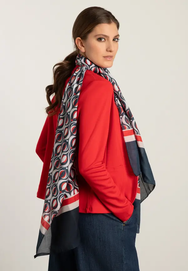 More & More Jerseyjacke, Rot, Frühjahrs-Kollektion