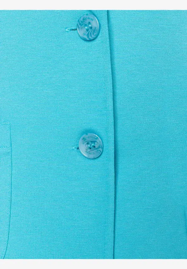 More & More Jerseyjacke, Türkis, Frühjahrs-Kollektion