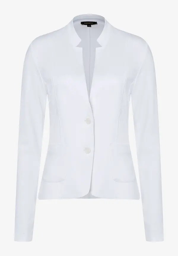 More & More Jerseyjacke, Weiß, Frühjahrs-Kollektion