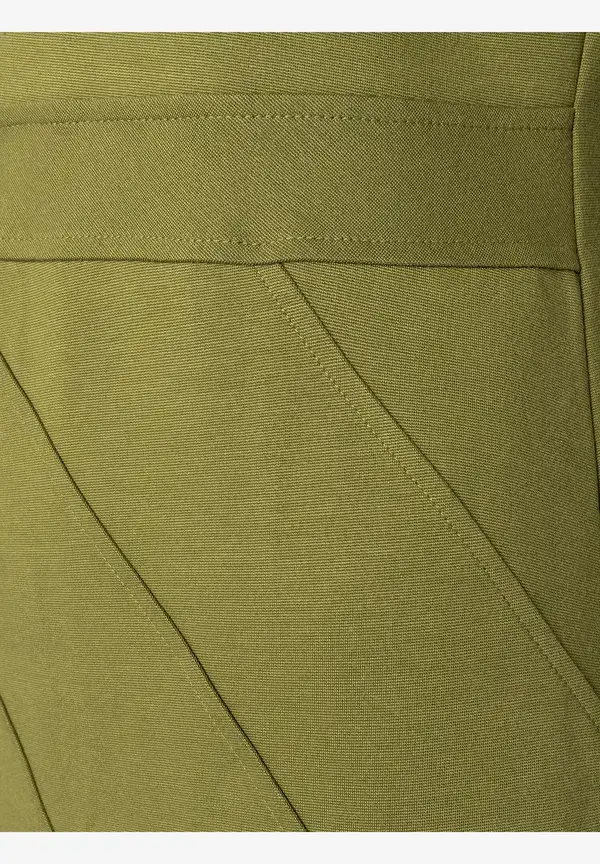 More & More Jerseykleid, Soft Moss Green