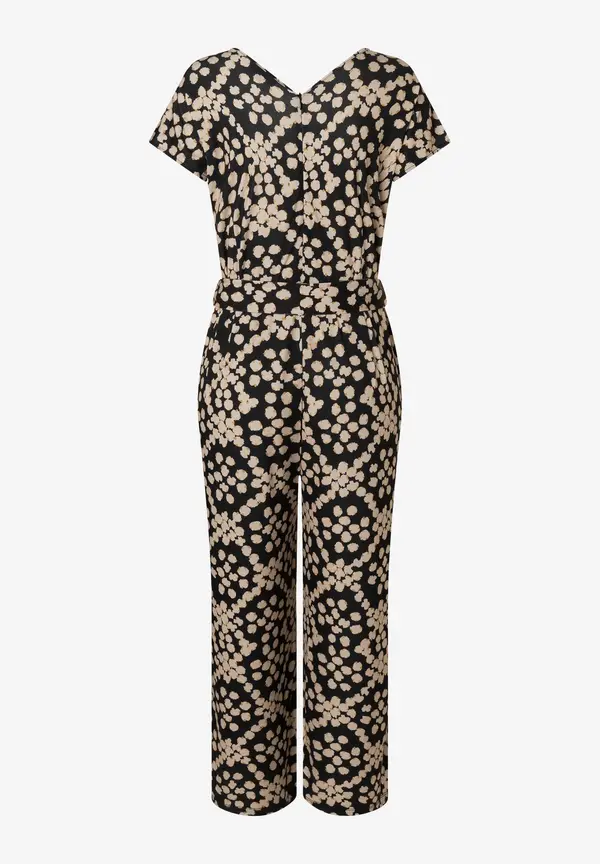 More & More Jumpsuit, Dot Pattern Print