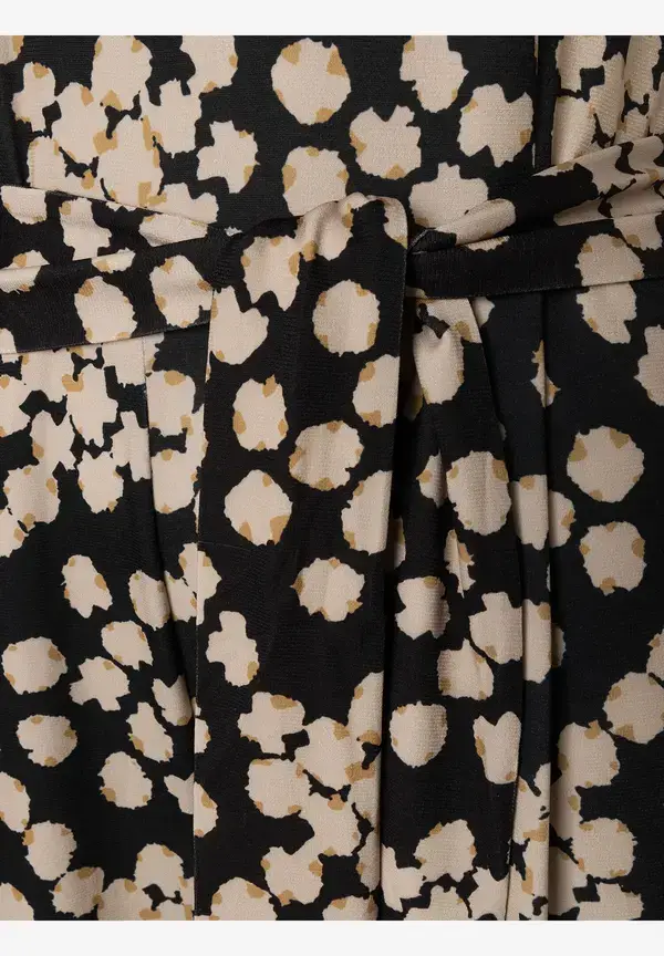 More & More Jumpsuit, Dot Pattern Print