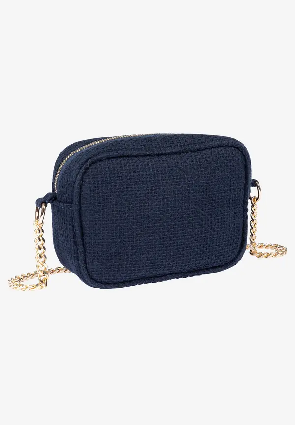 More & More Kleine Bouclétasche, Marine