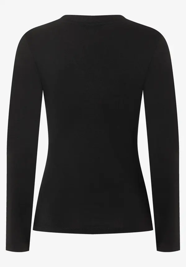 More & More Langarmshirt, Schwarz, Herbst-Kollektion
