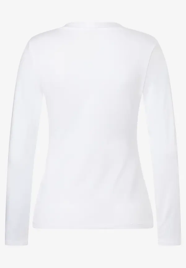 More & More Langarmshirt, Weiß, Herbst-Kollektion