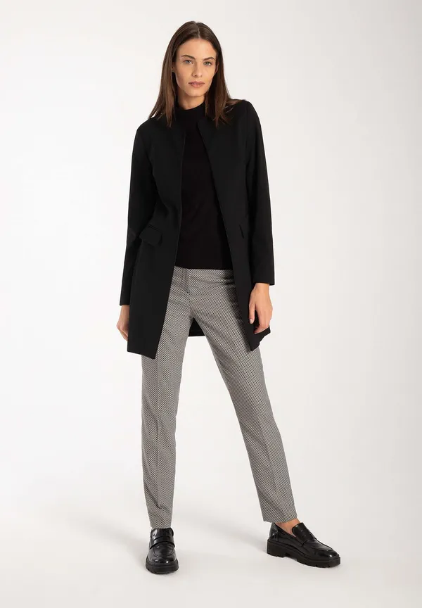 More & More Langer Blazer, Schwarz