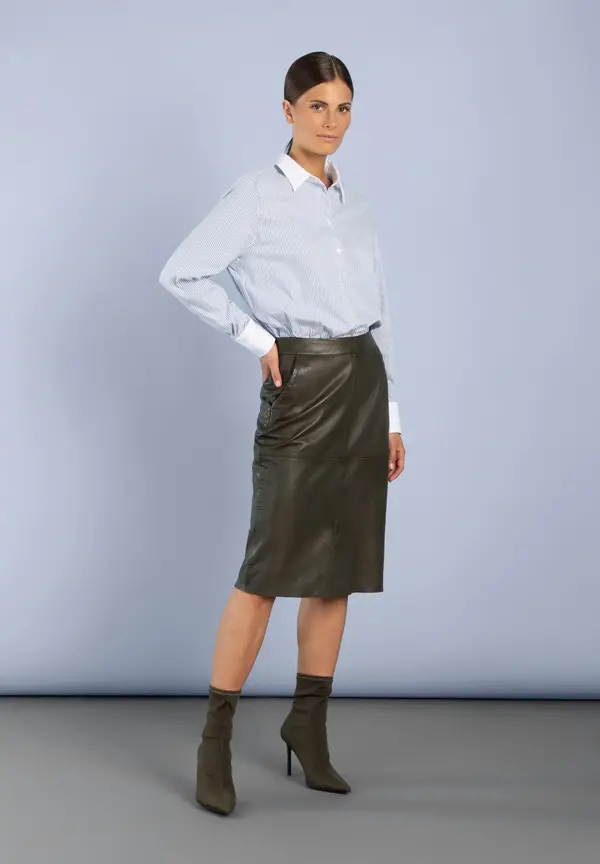 More & More Lederrock, Oliv