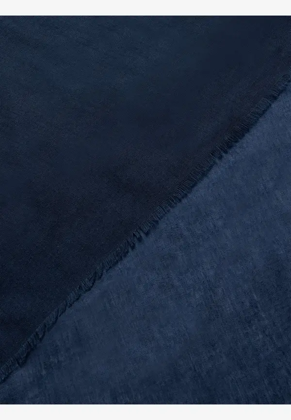 More & More Leichter Schal, Marine