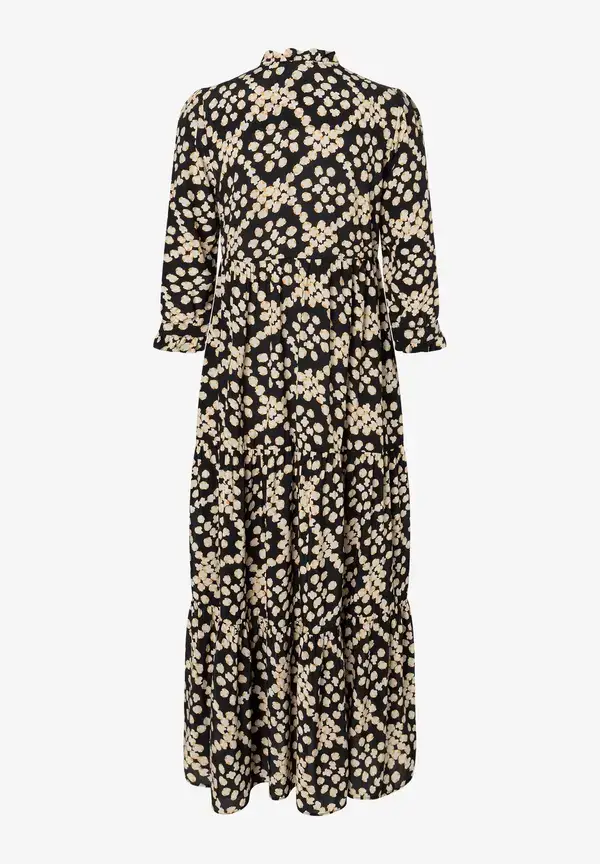 More & More Maxikleid, Dot Pattern Print