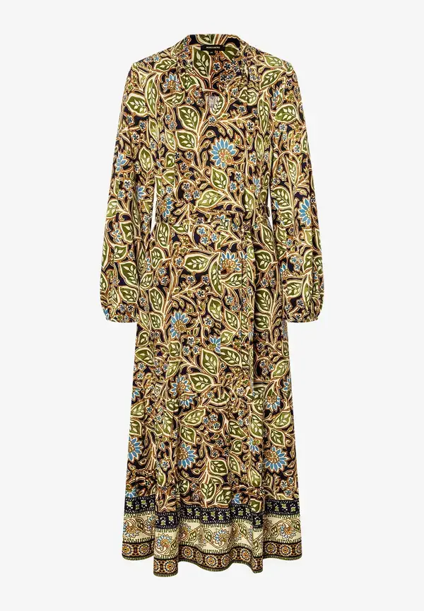 More & More Maxikleid, Ornament-Print