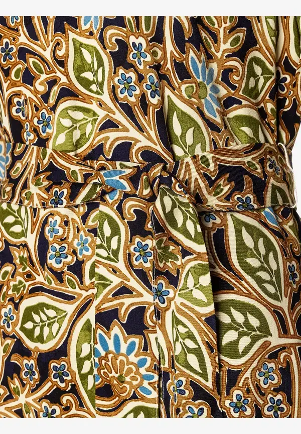 More & More Maxikleid, Ornament-Print