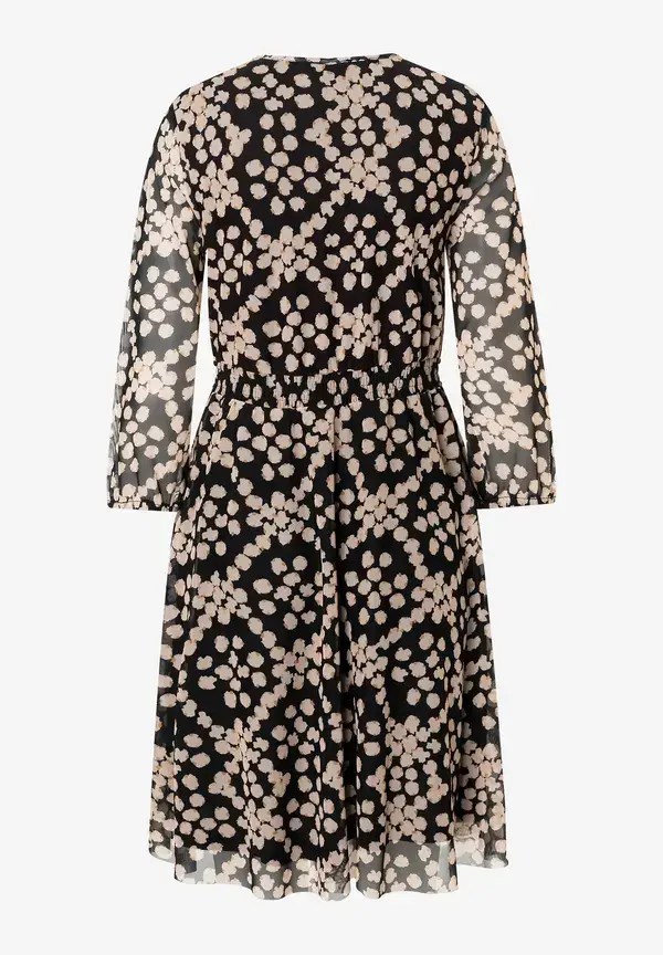 More & More Meshkleid, Dot Pattern Print