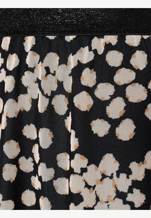 More & More Meshrock Mit Print