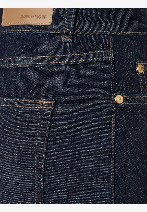 More & More Midilanger Denimrock