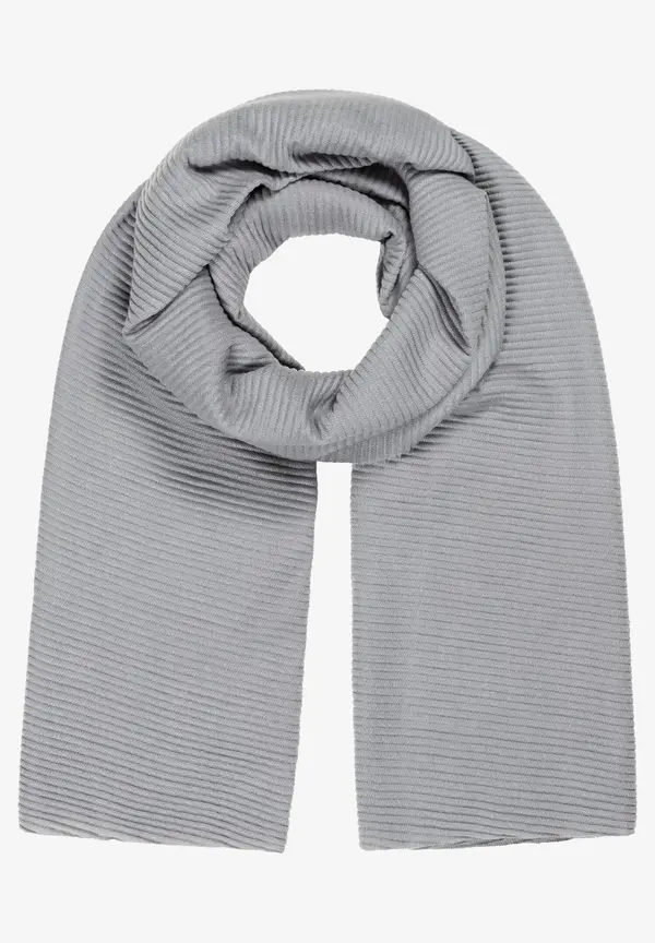 More & More Plissée-Schal, Grau, Herbst-Kollektion