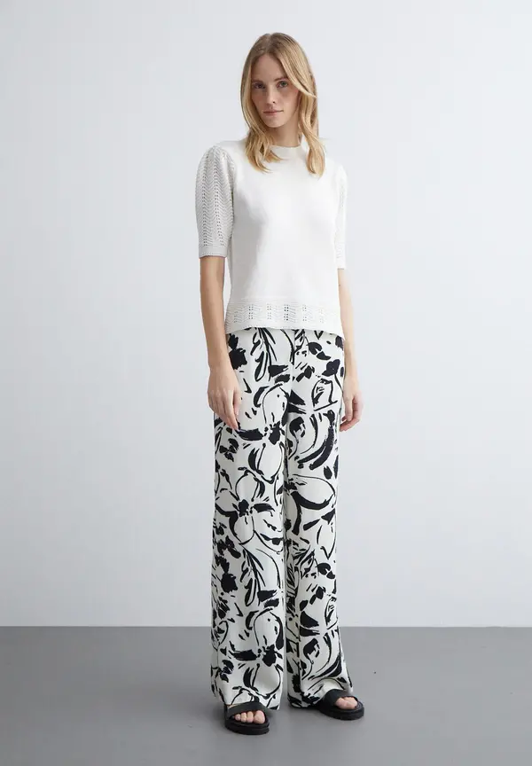 More & More Pullover, Ecru, Frühjahrs-Kollektion