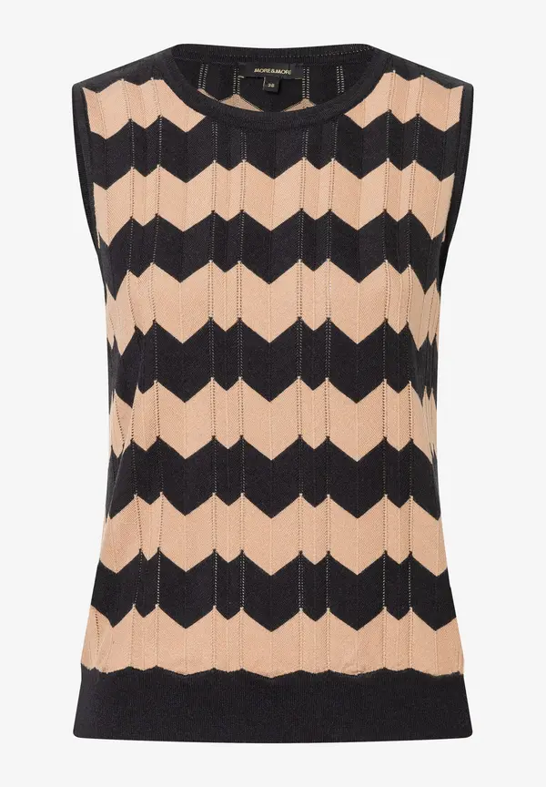 More & More Pullunder, Zick Zack Dessin