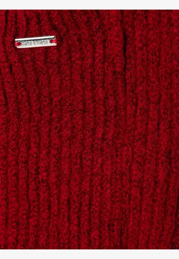 More & More Rippen-Strickjacke, Rot, Herbst-Kollektion