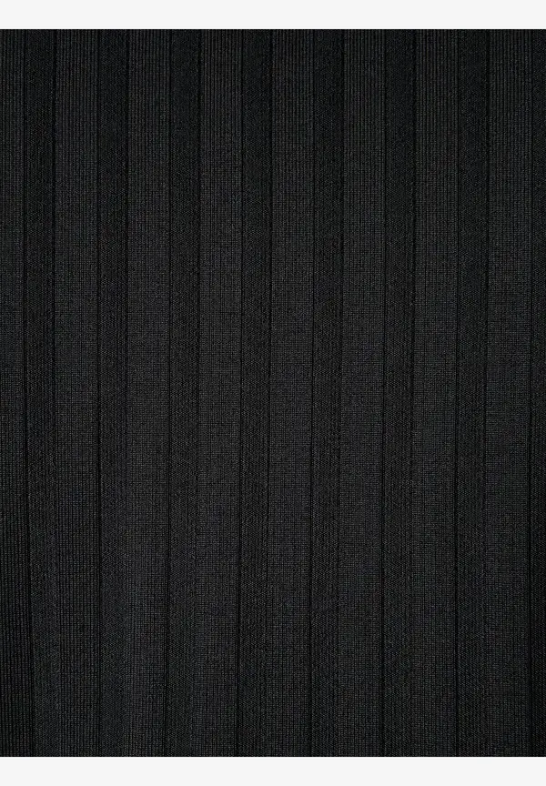 More & More Rippenshirt, Schwarz