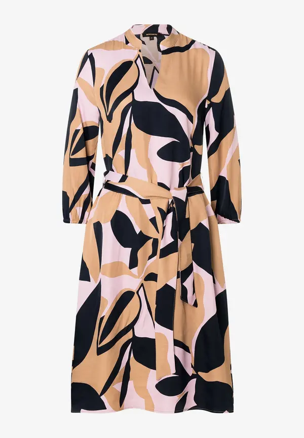 More & More Satinprint Kleid
