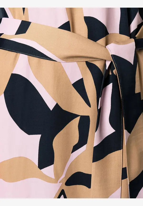 More & More Satinprint Kleid