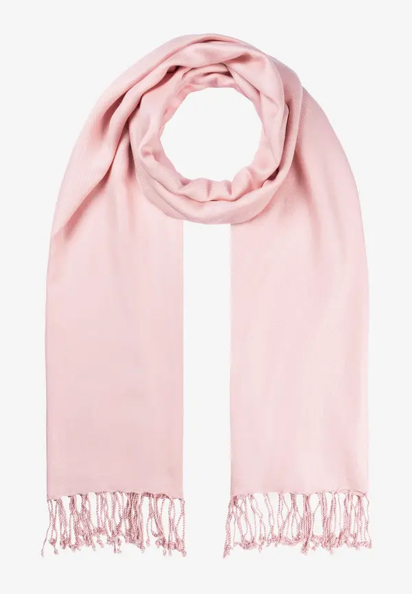 More & More Schal Mit Fransen, Rose Flush