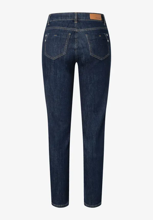 More & More Schmale Jeans, HAZEL, Dark Blue Denim