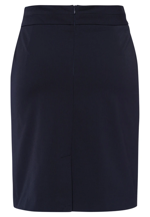 More & More Schmaler Bleistiftrock, Marine