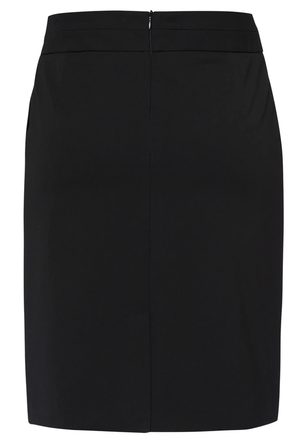 More & More Schmaler Bleistiftrock, Schwarz