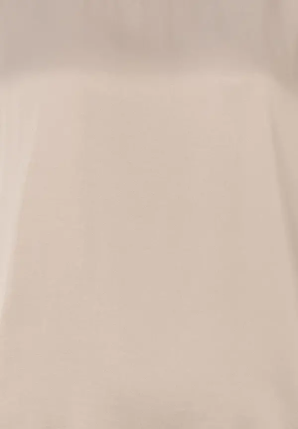 More & More Shirt Mit Satinfront, Sand