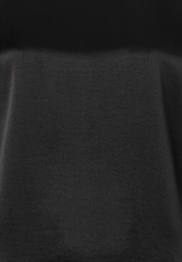 More & More Shirt Mit Satinfront, Schwarz